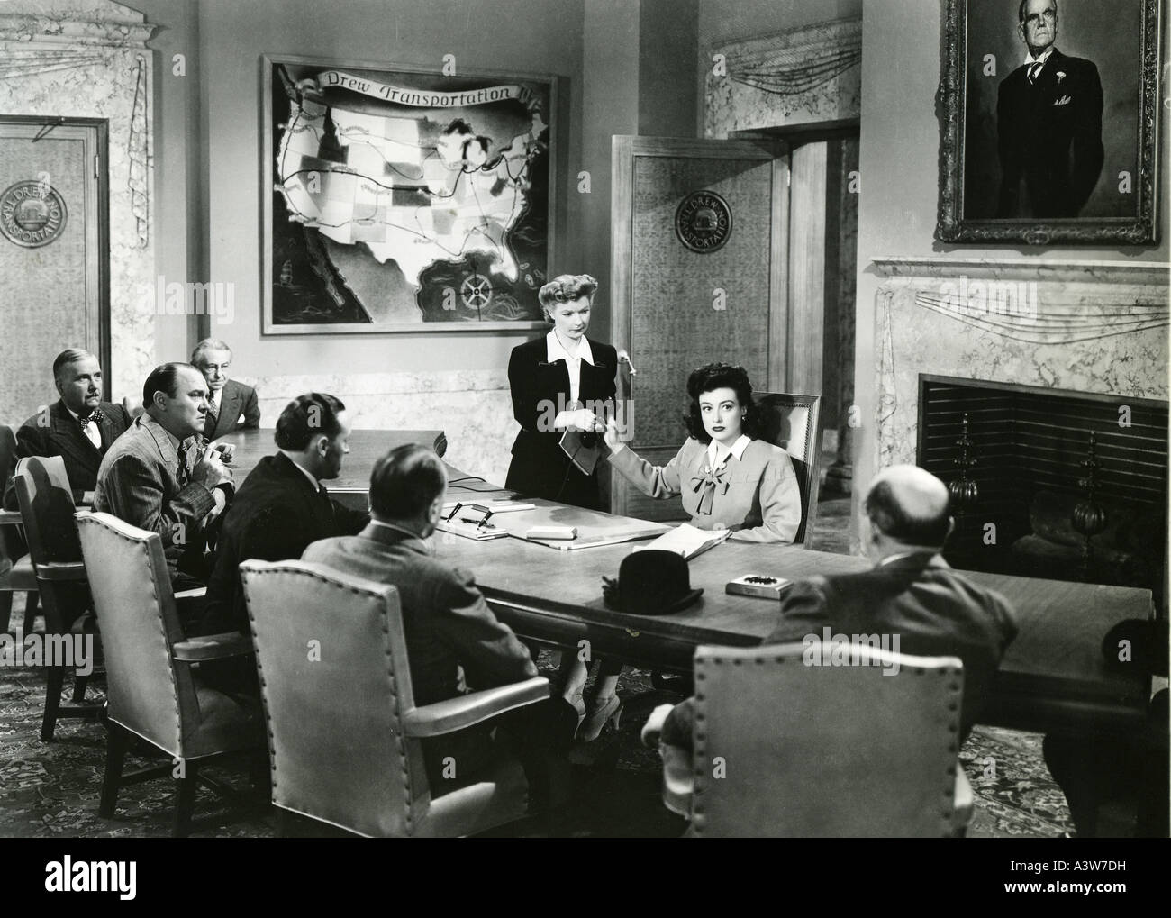Sie alle KÜSSTE die Braut 1942 Columbia Film mit Joan Crawford Stockfoto