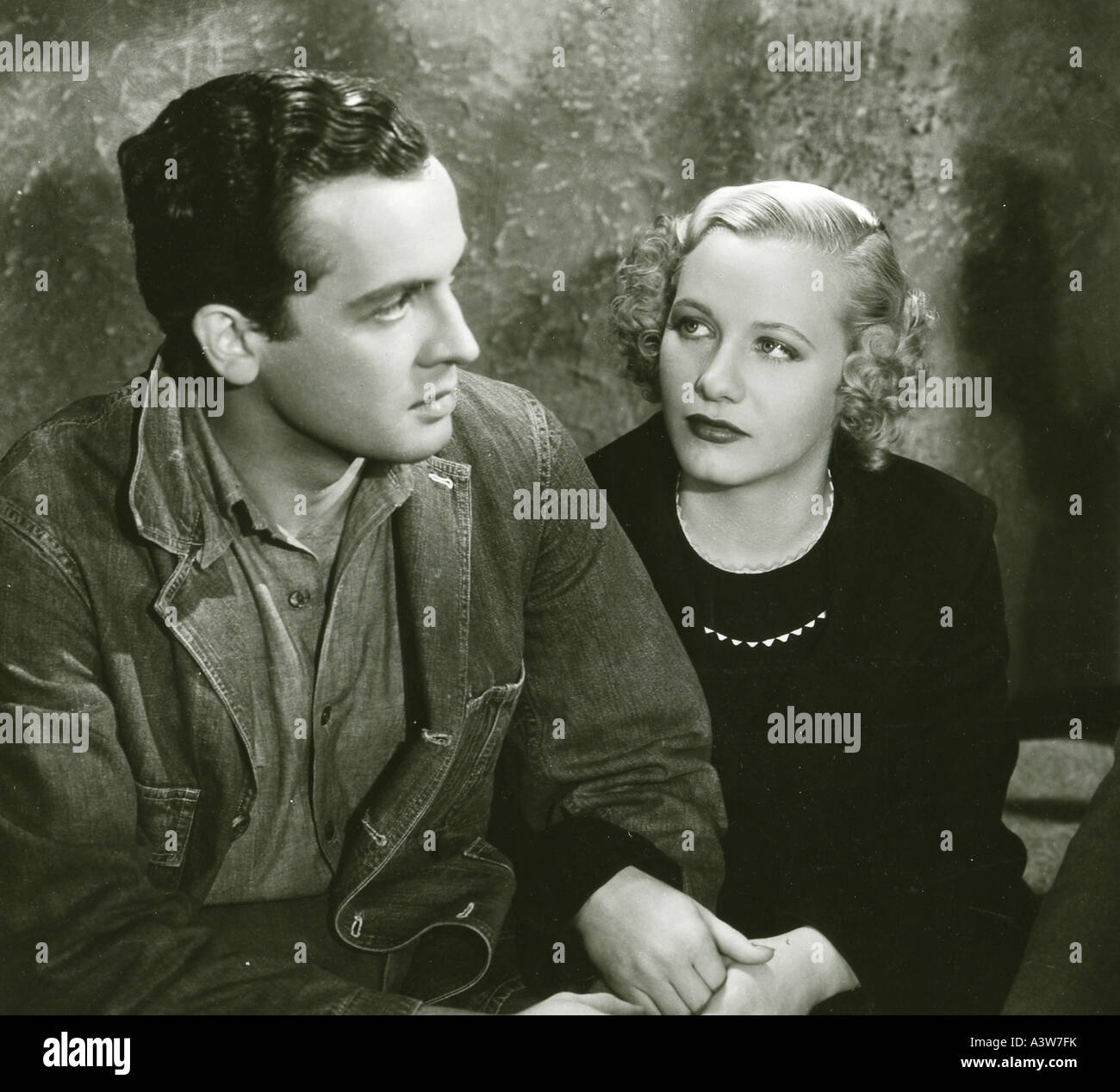 Sie werden nicht vergessen Sie 1937 Warner Film mit Claude Rains und Lana Turner Stockfoto