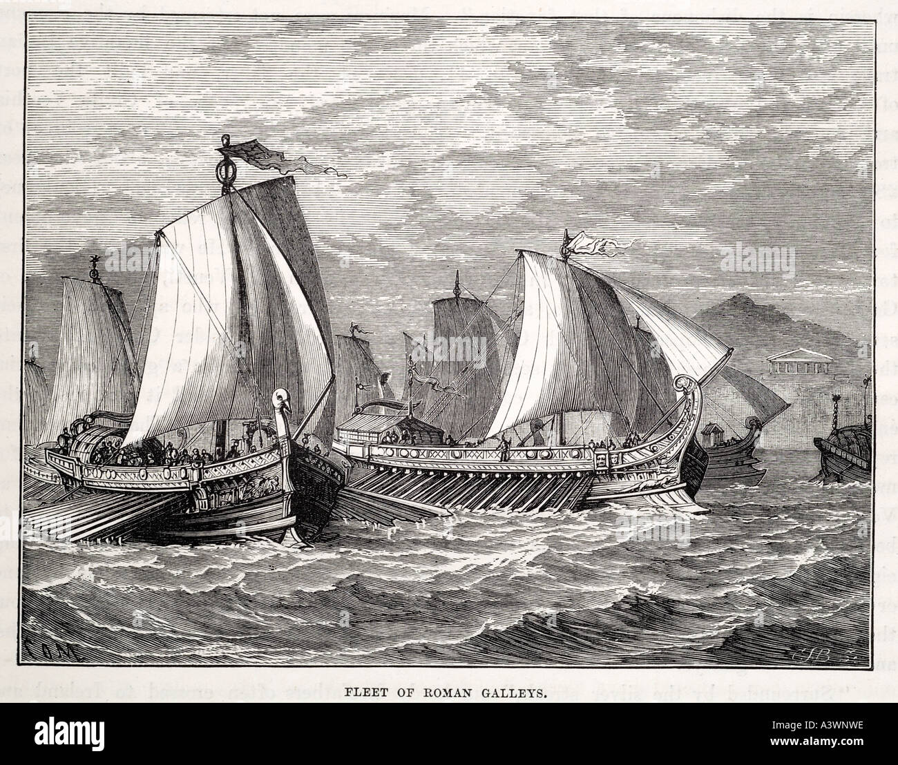 Roman Ship Stockfotos & Roman Ship Bilder Alamy