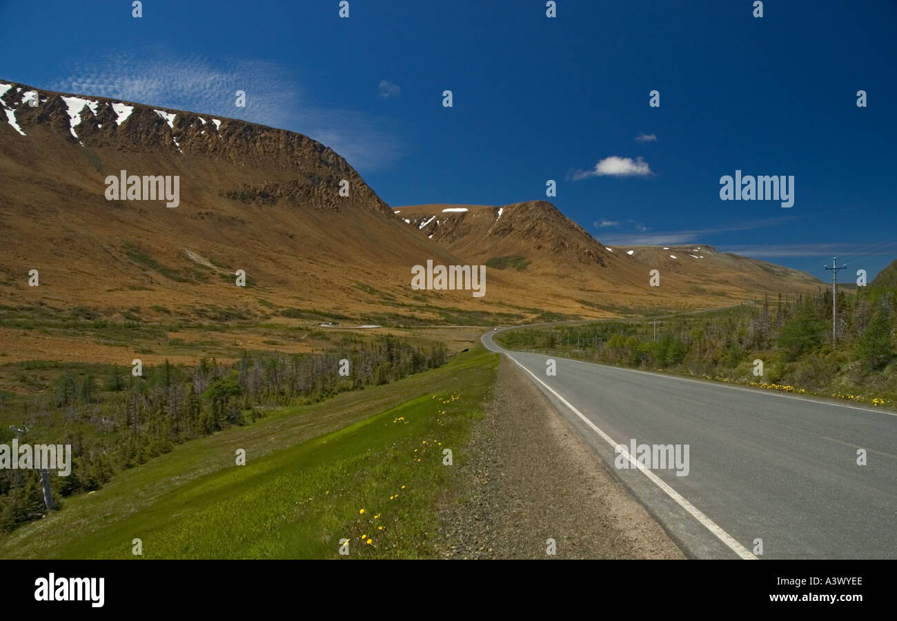 Kanada Neufundland Gros Morne National Park Tablelands Stockfoto