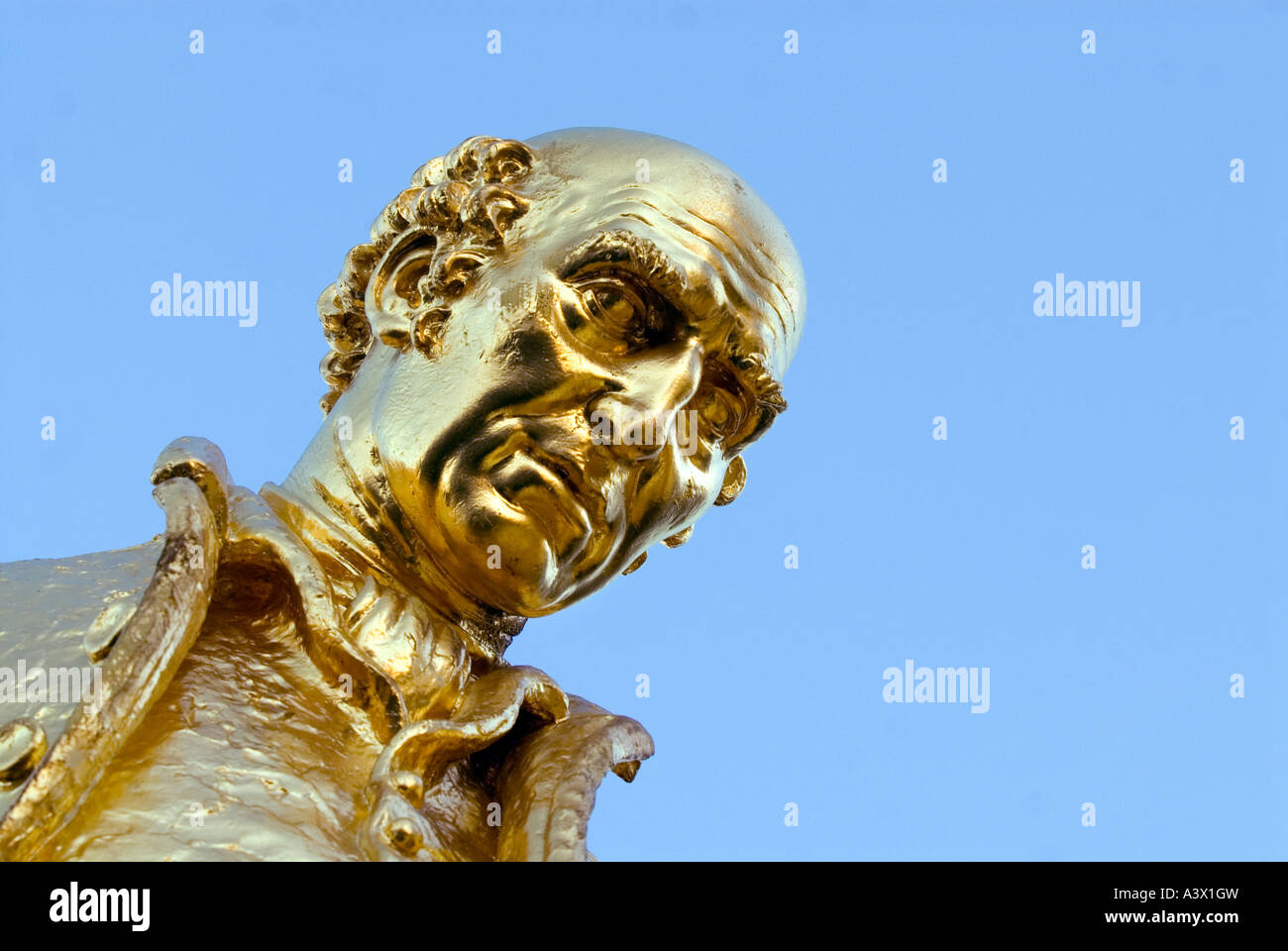 Boulton Watt und Murdock Statue in Broad Street, Birmingham, England Stockfoto