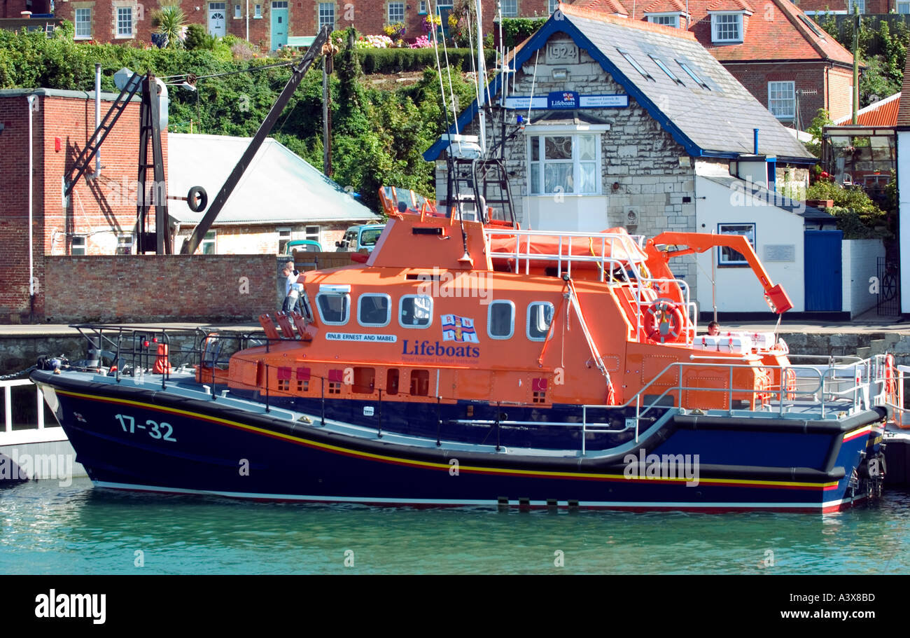 Weymouth Rettungsboot und Lifeboat Station Dorset England UK Stockfoto