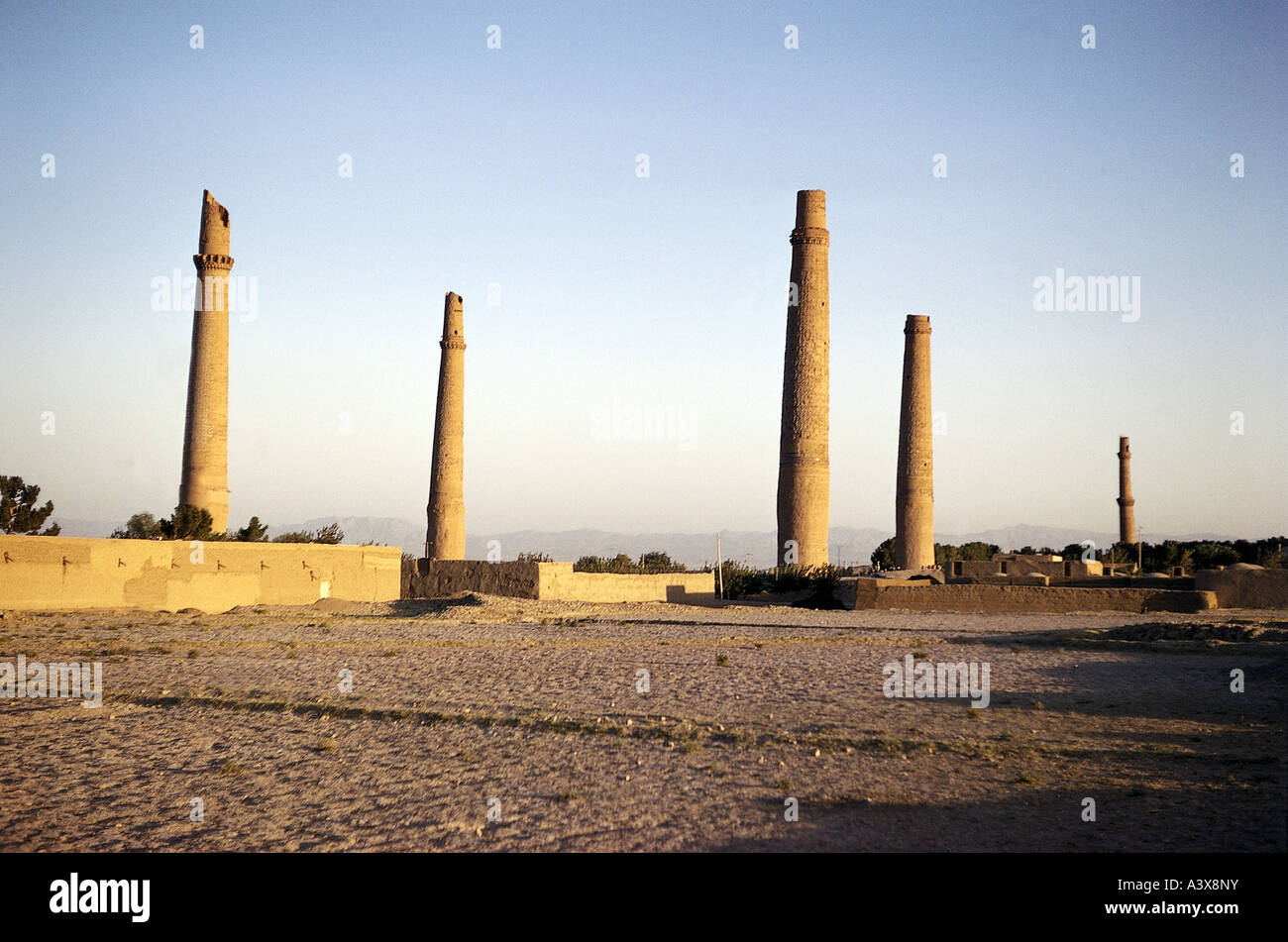 Geographie/Reise, Afghanistan, Herat, Musallah Complex, fünf Minarette, Stockfoto