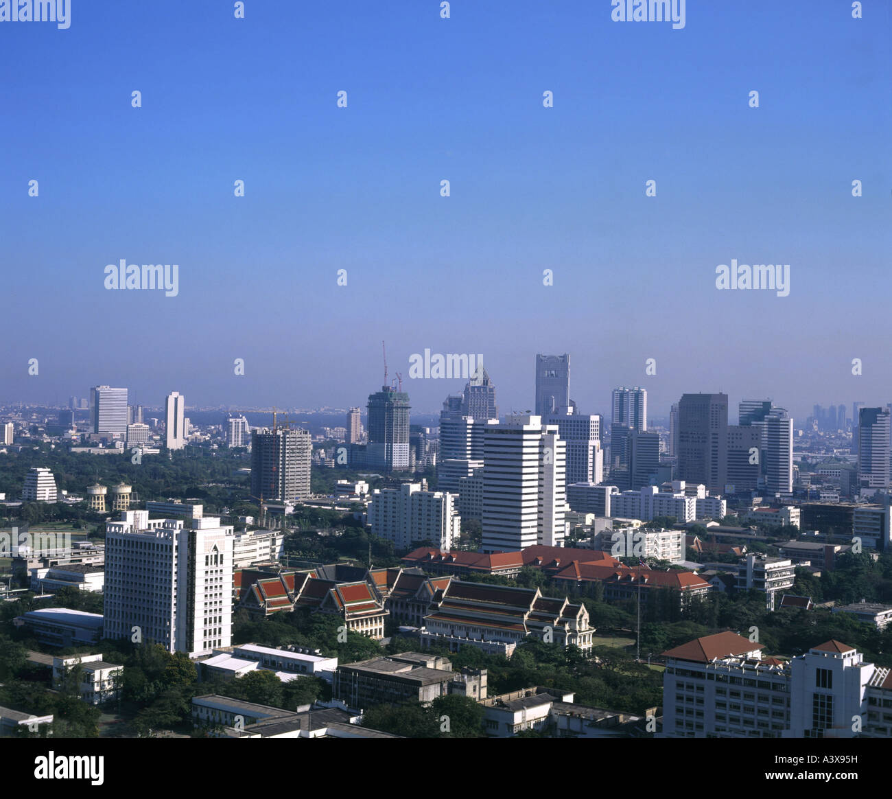 Geographie / Reisen, Thailand, Bangkok, Stadtansicht, Blick auf die Stadt Stockfoto
