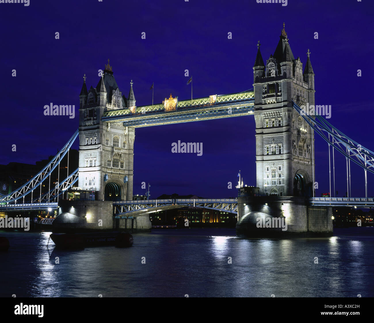 Geographie / Reisen, Great Britain, England, London, Brücken, Tower Bridge, erbaut 1886-1894, Architekt: Horace Jones, Neo-Gothic Stockfoto