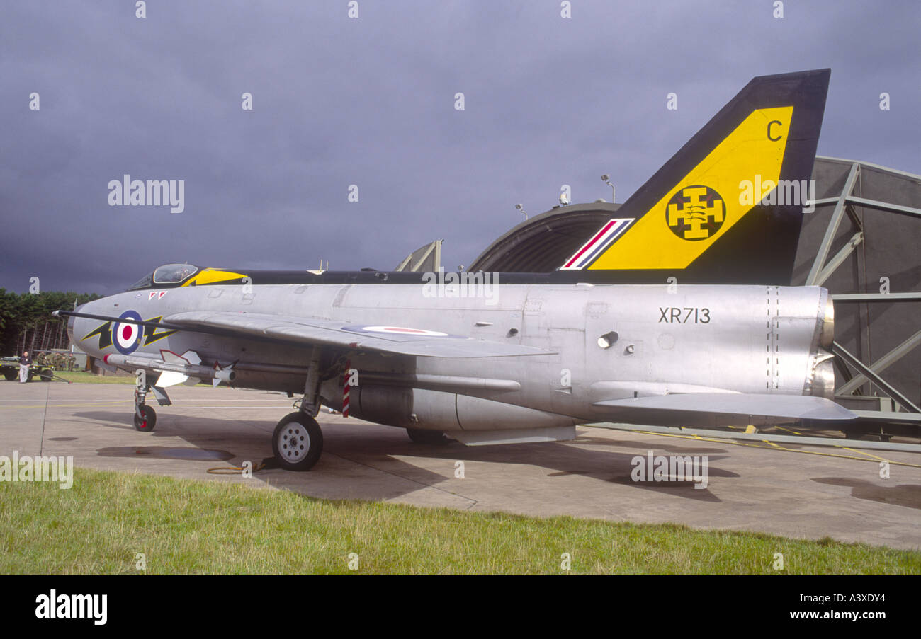 BAC Lightning F3. (C) Abfangjäger, RAF Leuchars, Schottland.    GAV 2198-220 Stockfoto