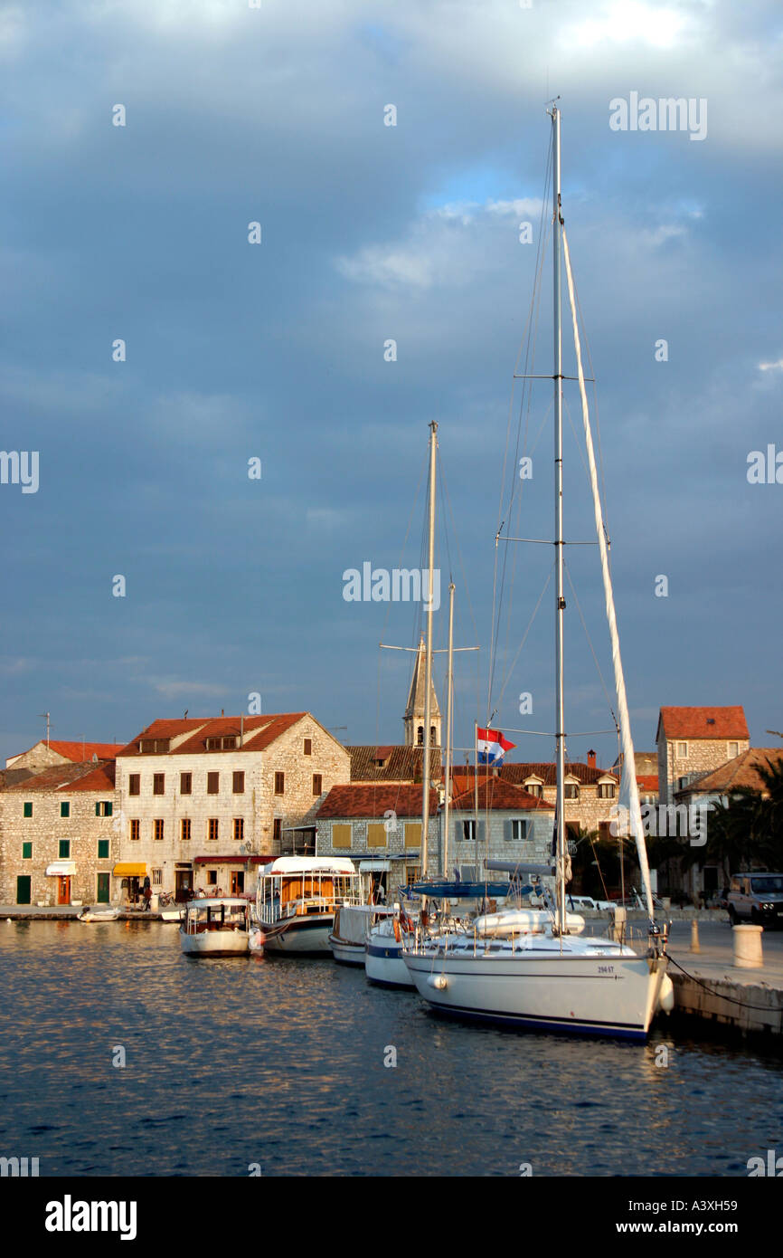 Stari Grad-Insel Brac Kroatien Stockfoto