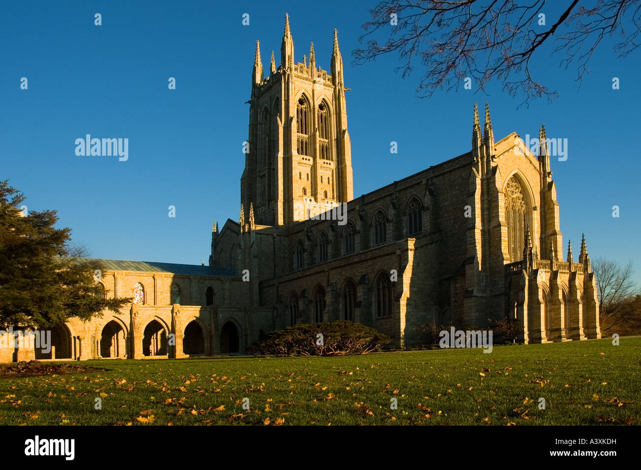 Die Swedenborgian Bryn Athyn Kathedrale, Bucks County, Pennsylvania Stockfoto