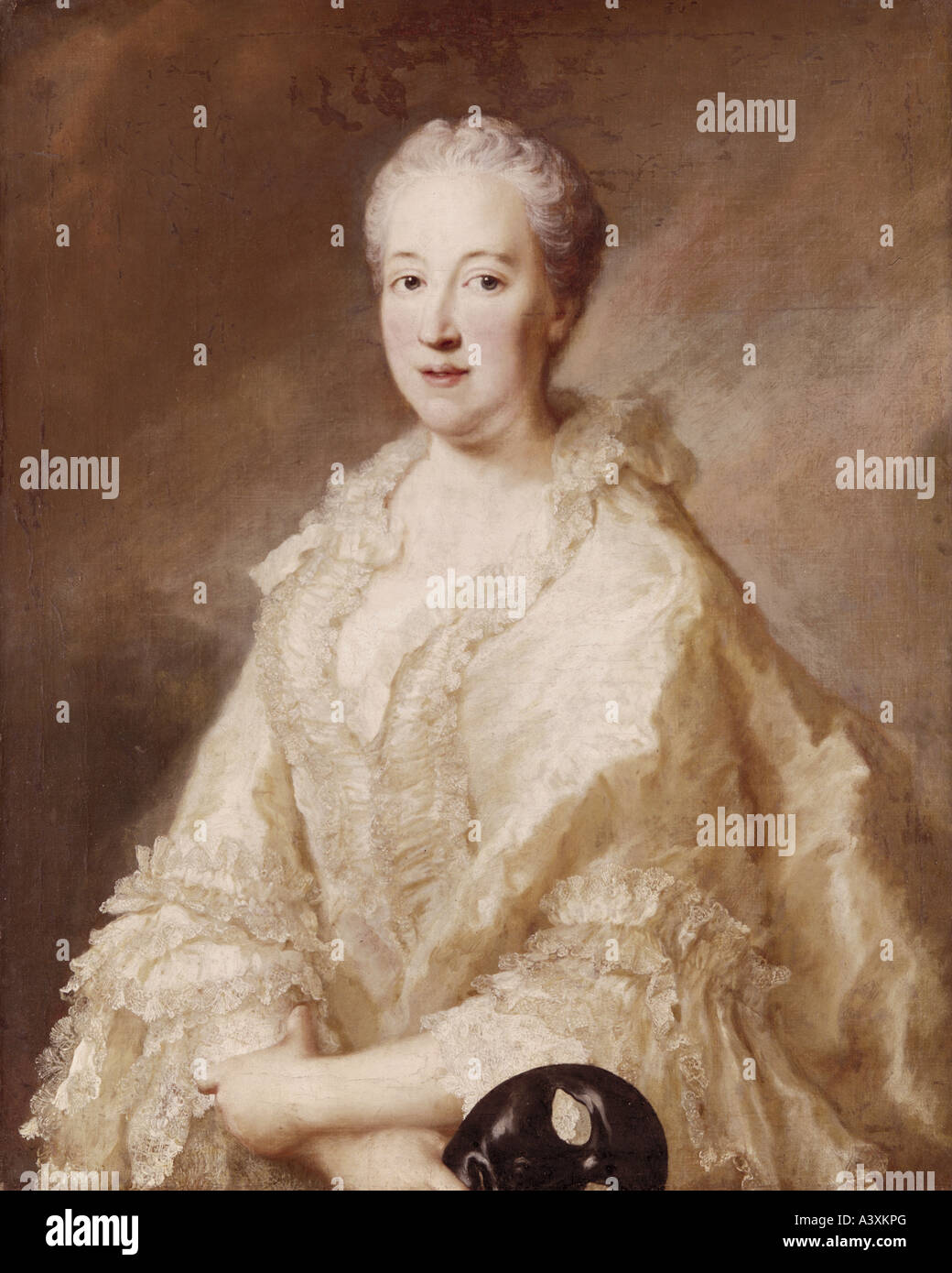 "Bildende Kunst, Desmarees, Gerorg, (1697-1776), Malerei,"Prinzessin Maria Anna Josepha Charlotte", Alte Pinakothek, München, Histo Stockfoto