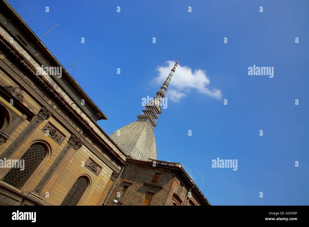 Italien Piemont Turin Torino Mole Antonelliana Stockfoto