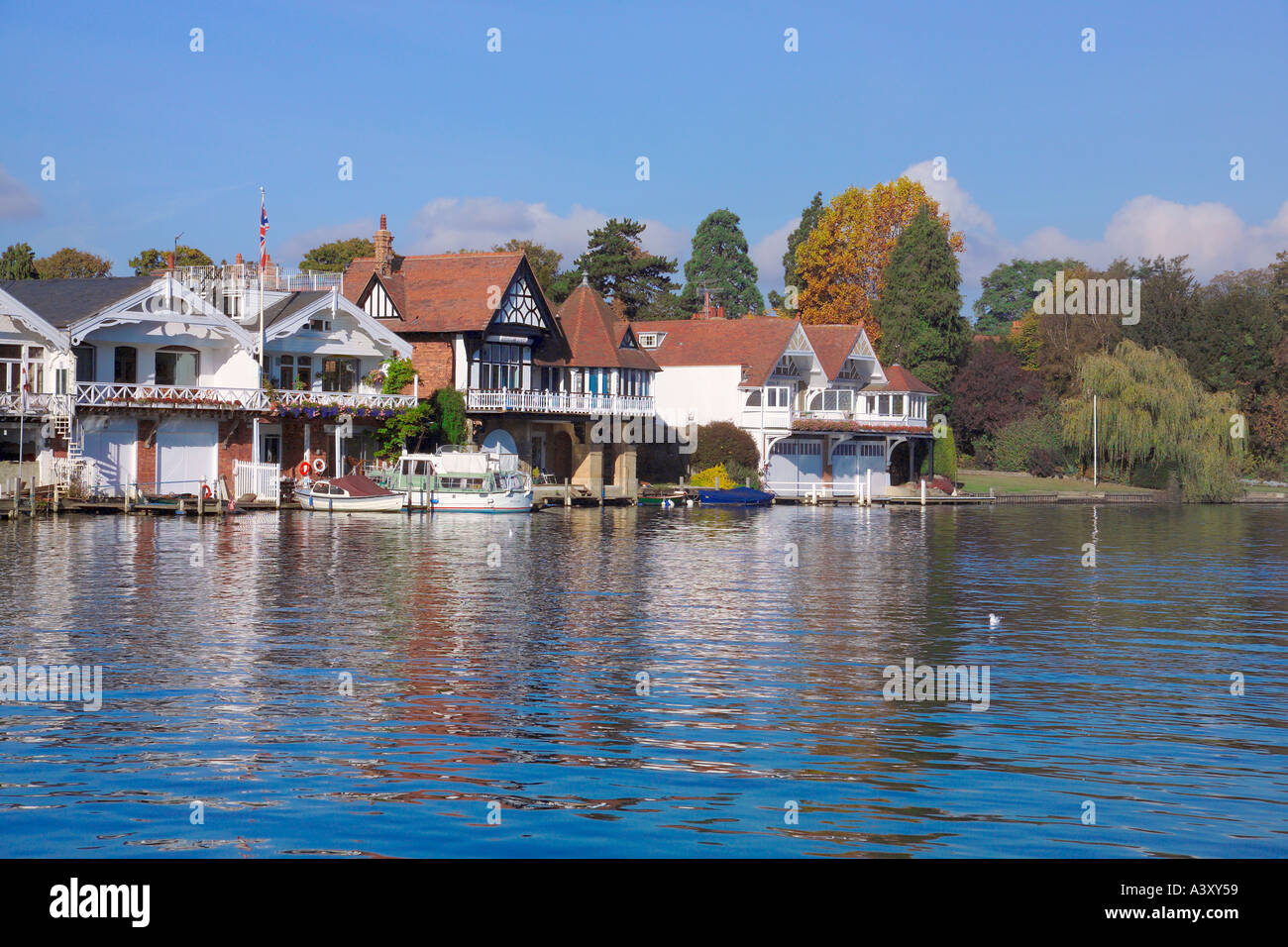 UK Oxfordshire Henley Themse Stockfoto