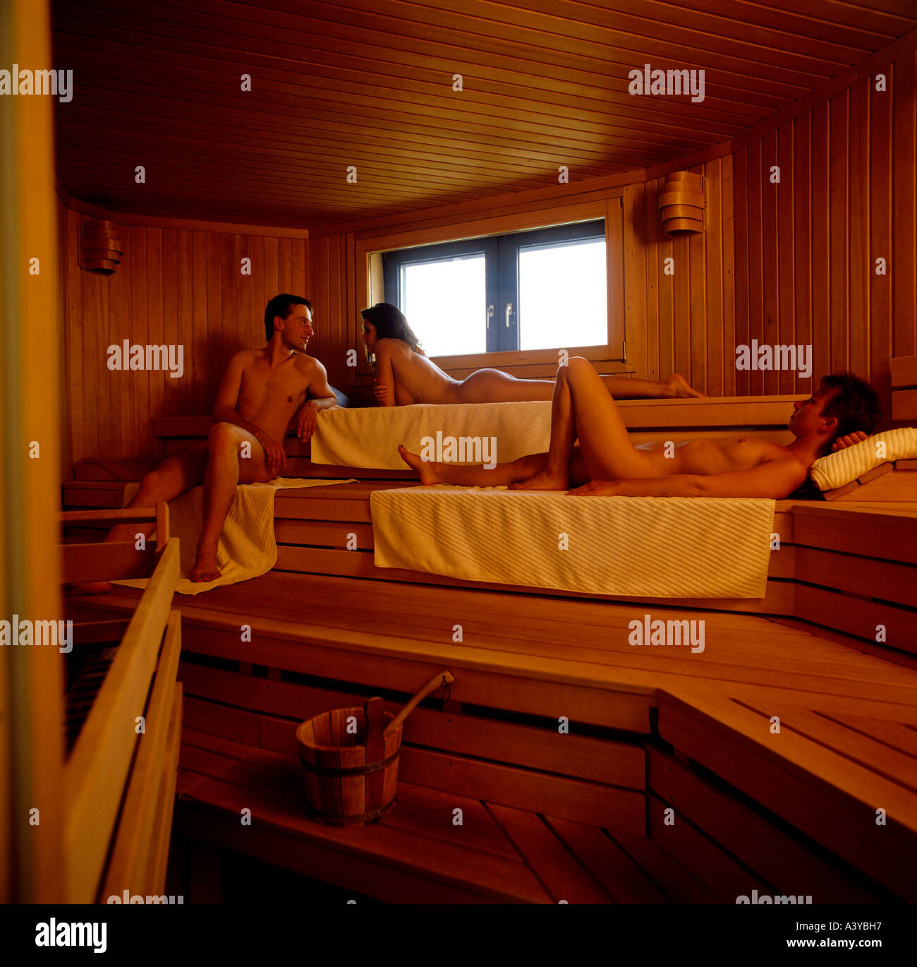 Flirten sauna