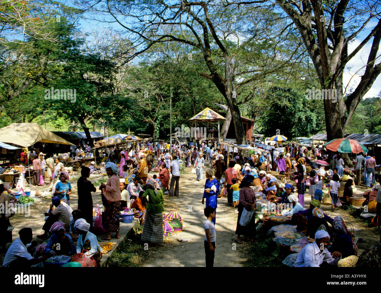 Marktgemeinde Kudat Kudat Halbinsel Insel Borneo Bundesstaat Sarawak ...