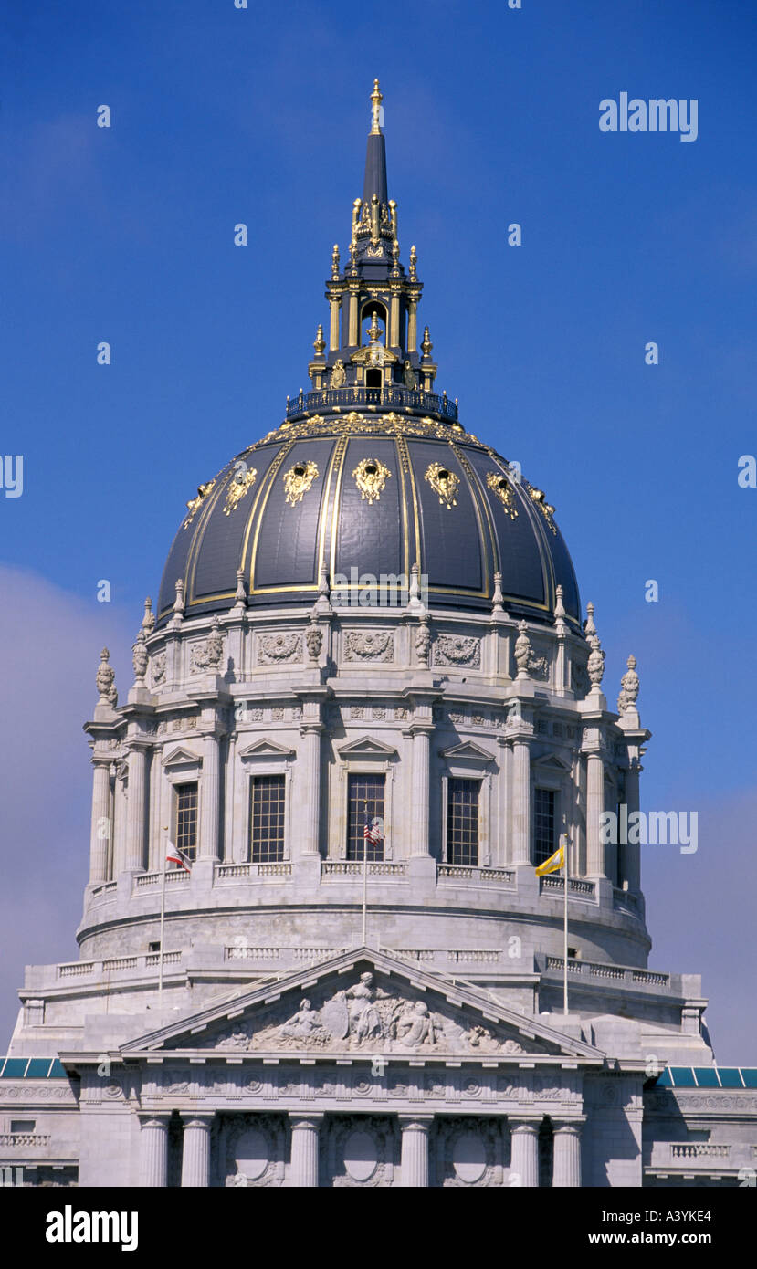 Rathaus San Francisco, Kalifornien Stockfoto