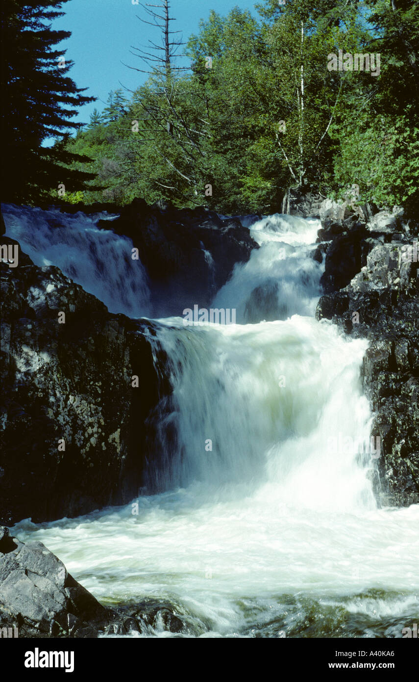 Split fällt Adirondak Staatspark Upper New York State, USA Stockfoto