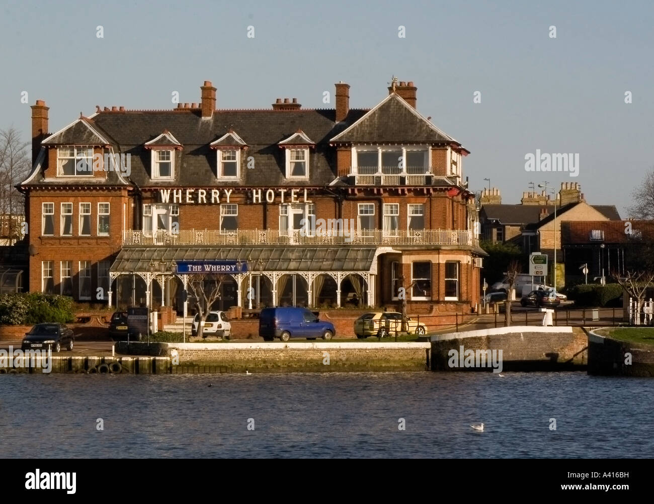 Das Hotel wherry Stockfoto