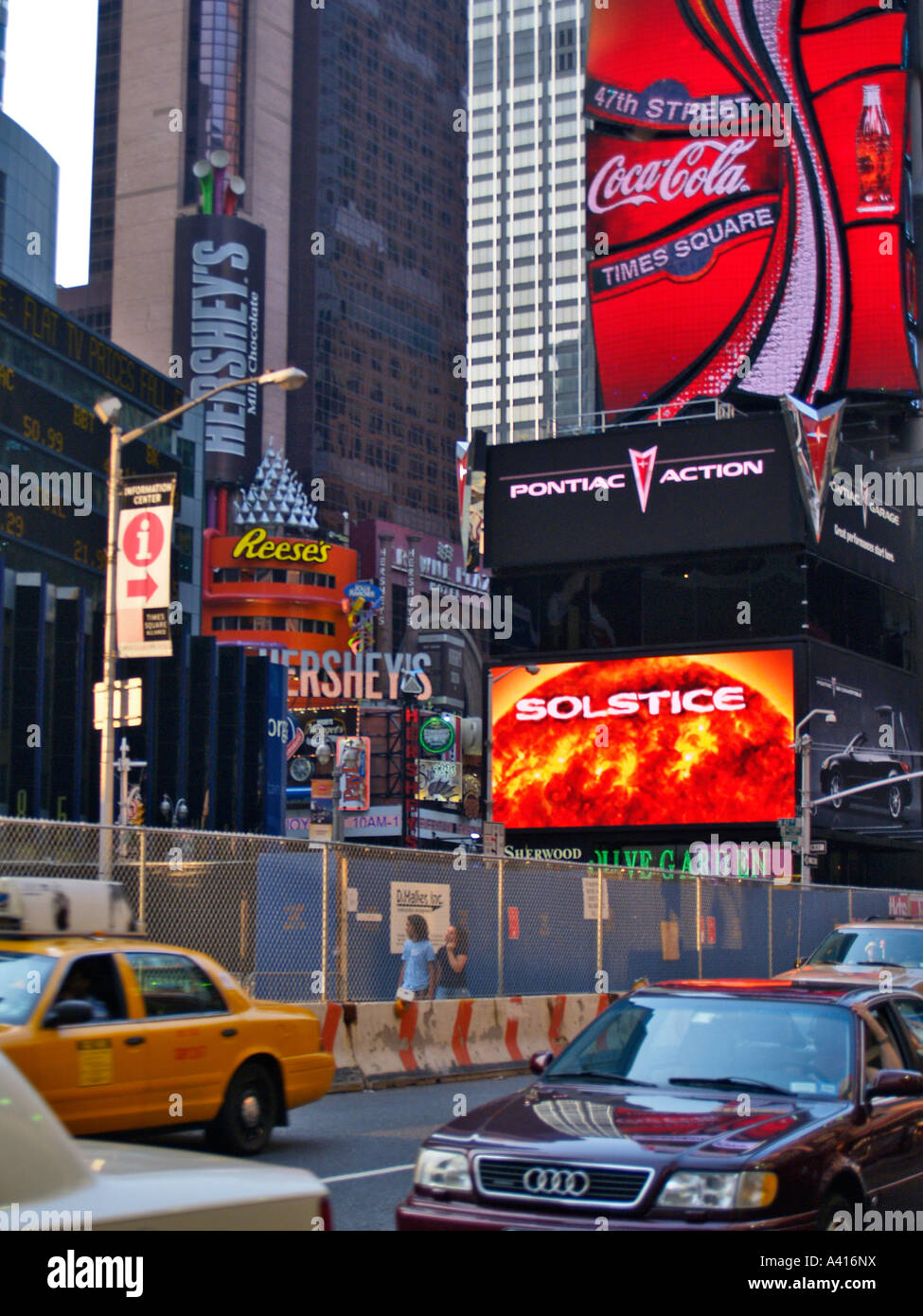 Times Square New York reisen Stockfoto
