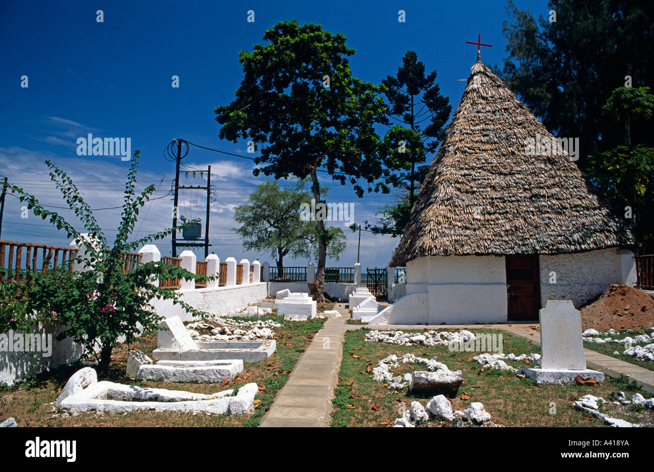Alte Portugesse Kirche Malindi Kenia in Ostafrika Stockfoto