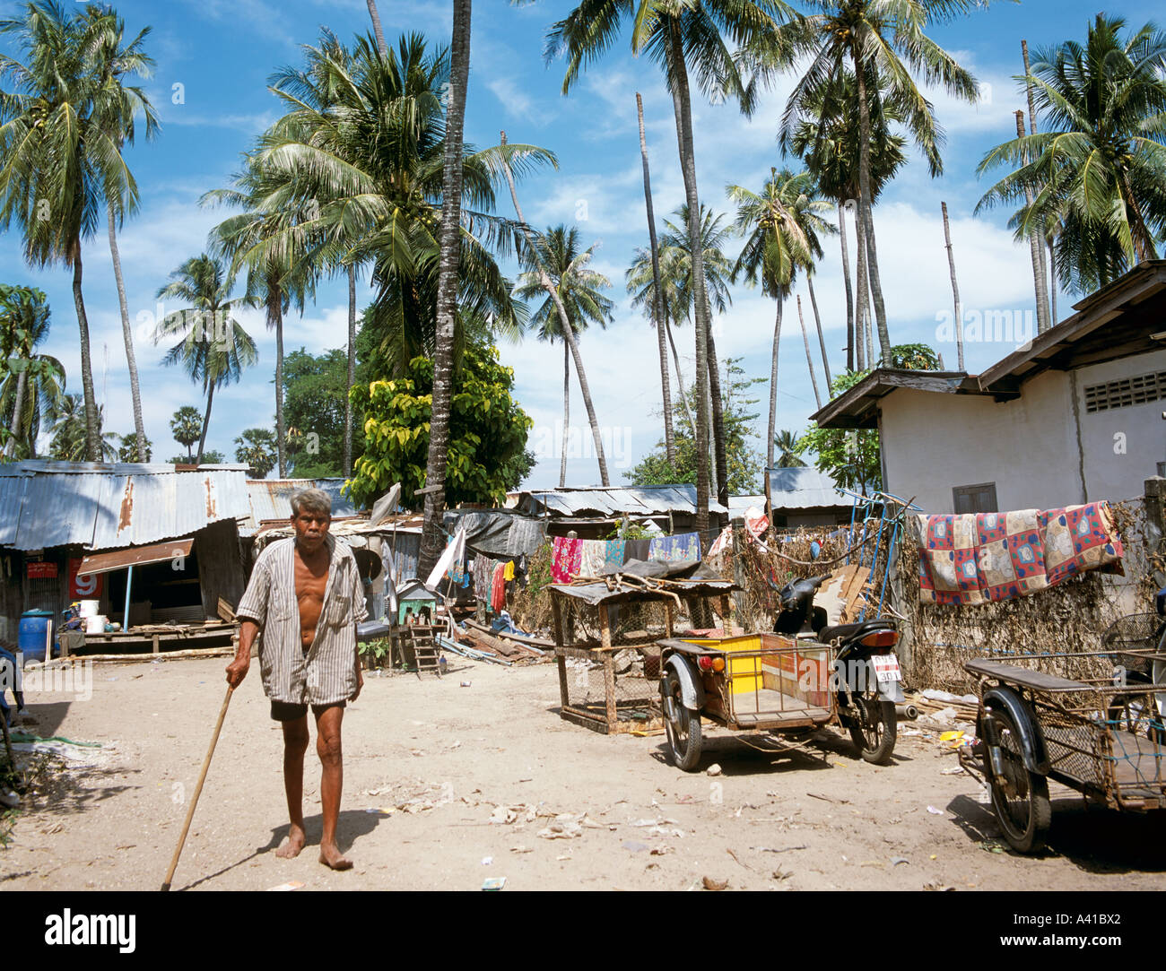 Tsunami Survivor Phuket Thailand in Südostasien Stockfoto