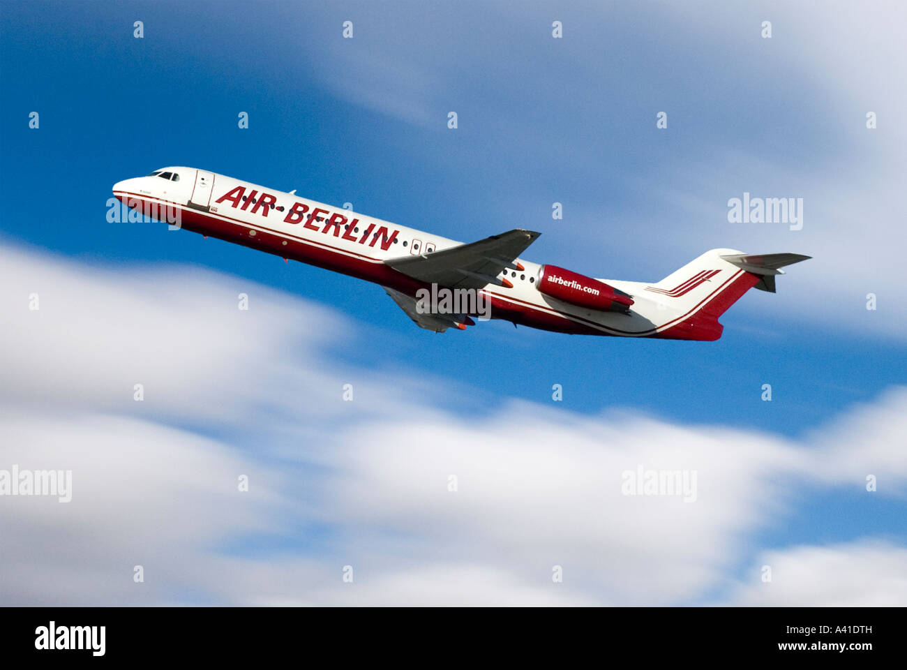 Flugzeug der Fluggesellschaft Air Berlin Deutschland Stockfoto