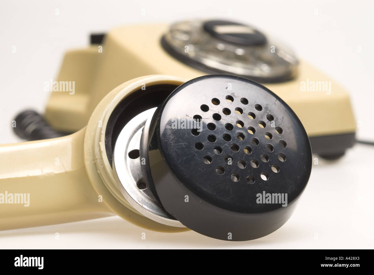 Achtziger Jahre Telefon Stockfoto