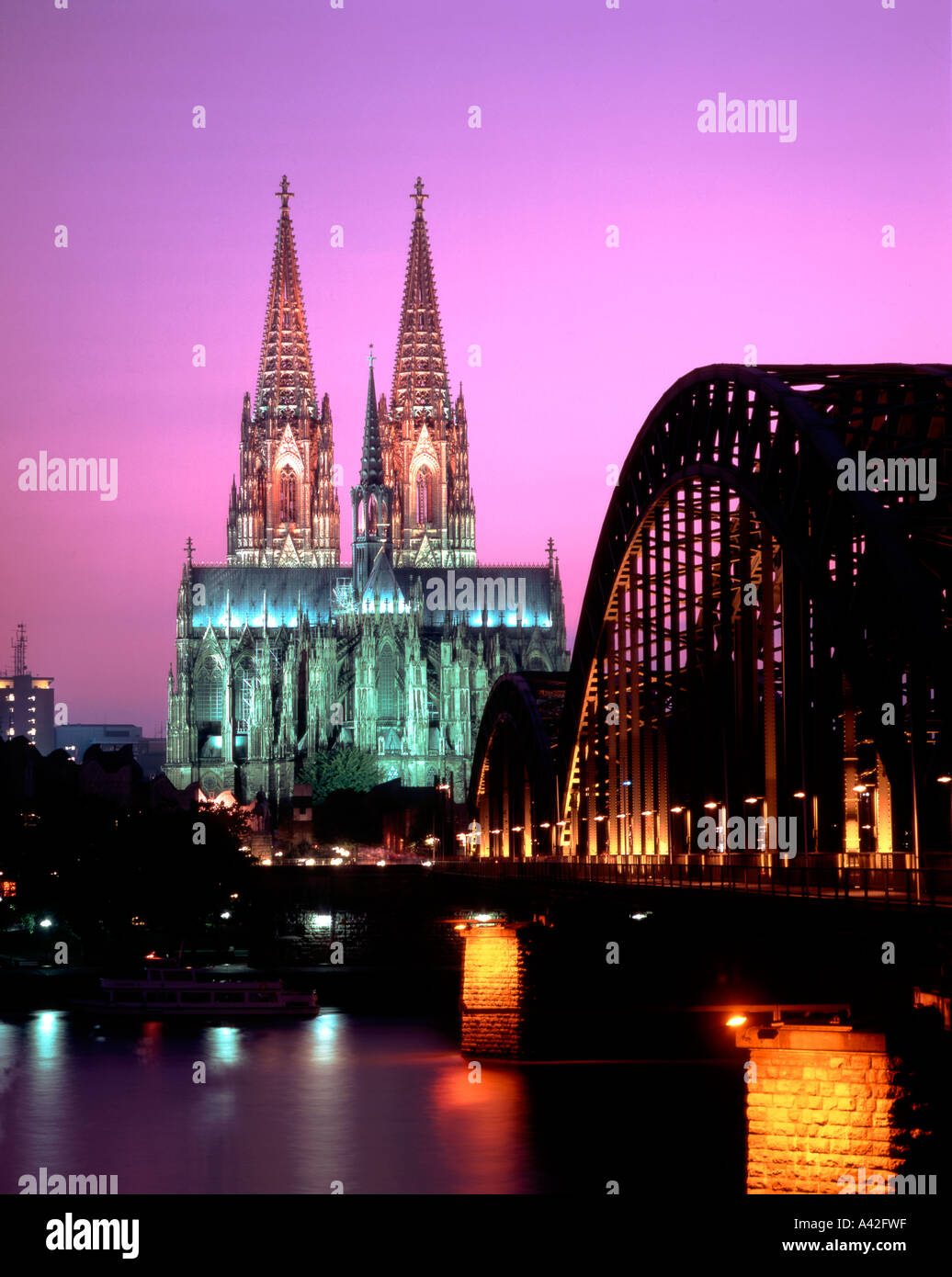 Deutschland Köln Koeln Domkuppel Stockfoto