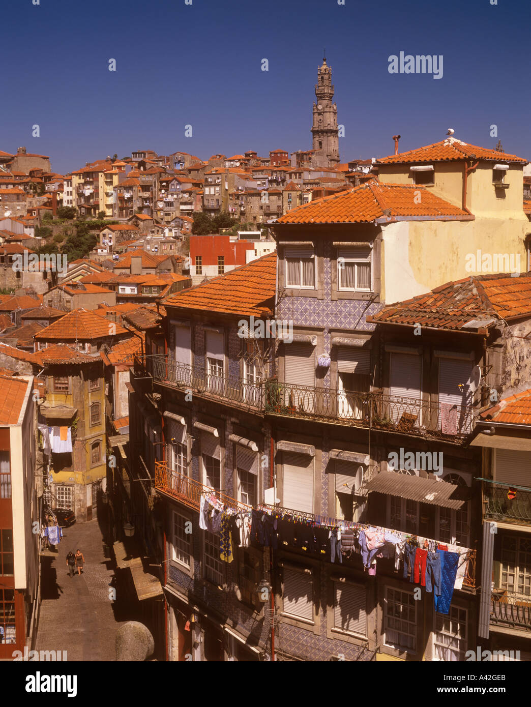 Barredo Distrikt Porto Portugal Stockfoto