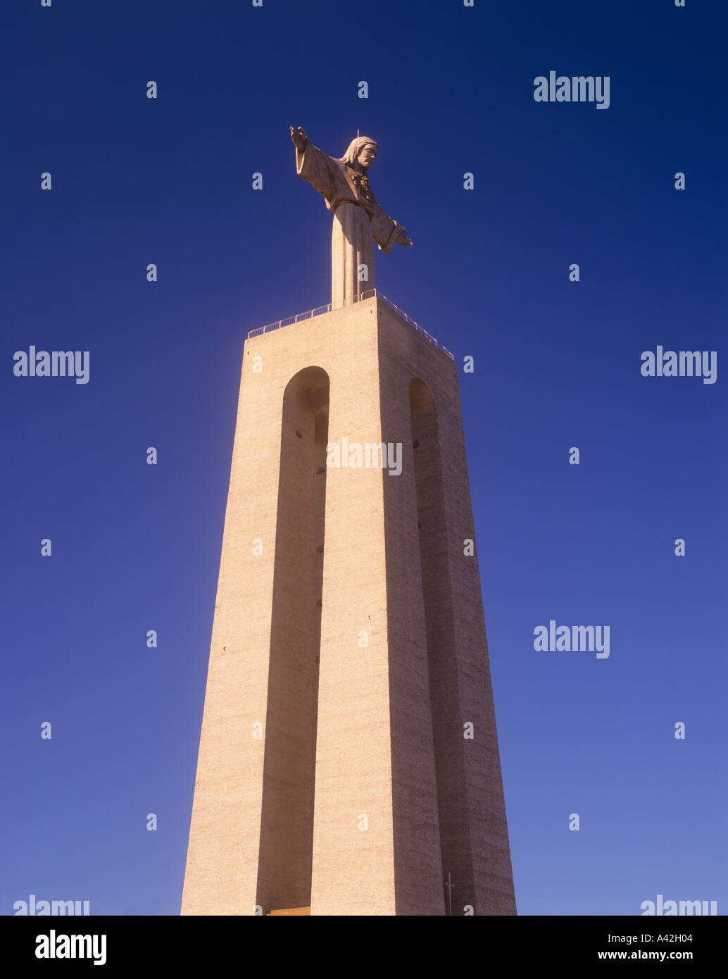 Cristo Rei Statue Lissabon Portugal Stockfoto