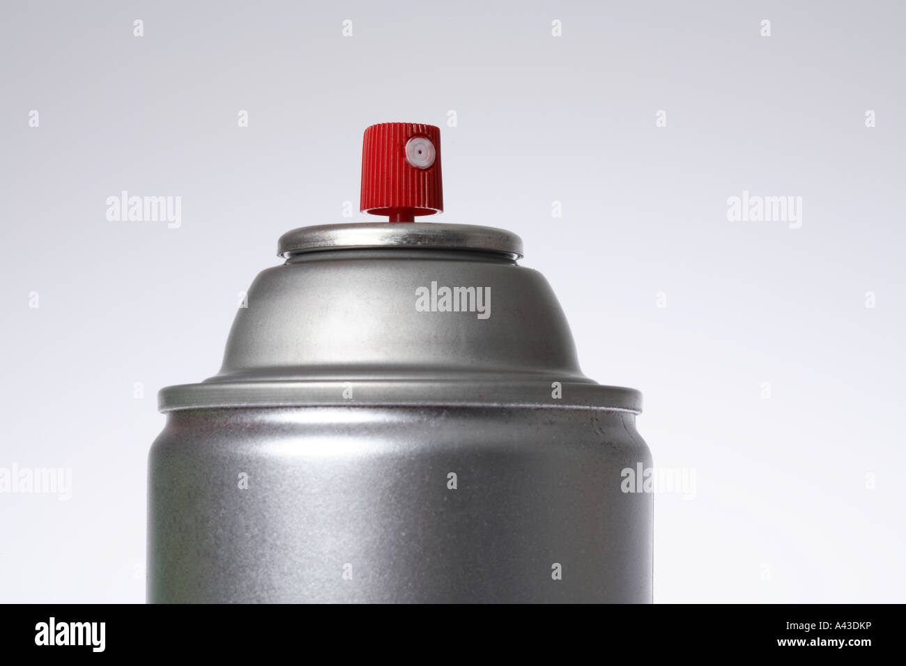 Aerosol-Spray kann detailliert Stockfoto