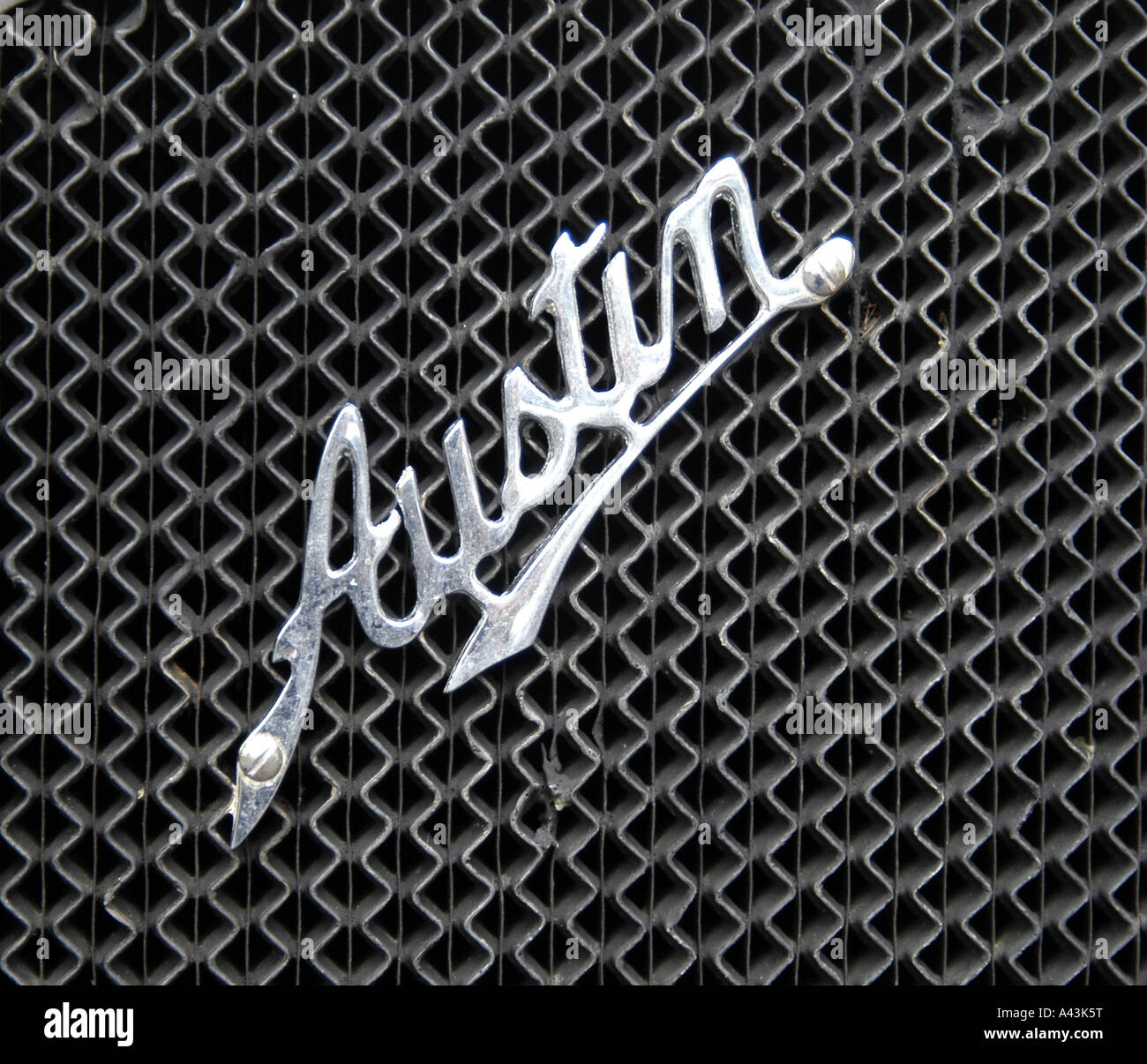 Austin 7 logo Stockfoto
