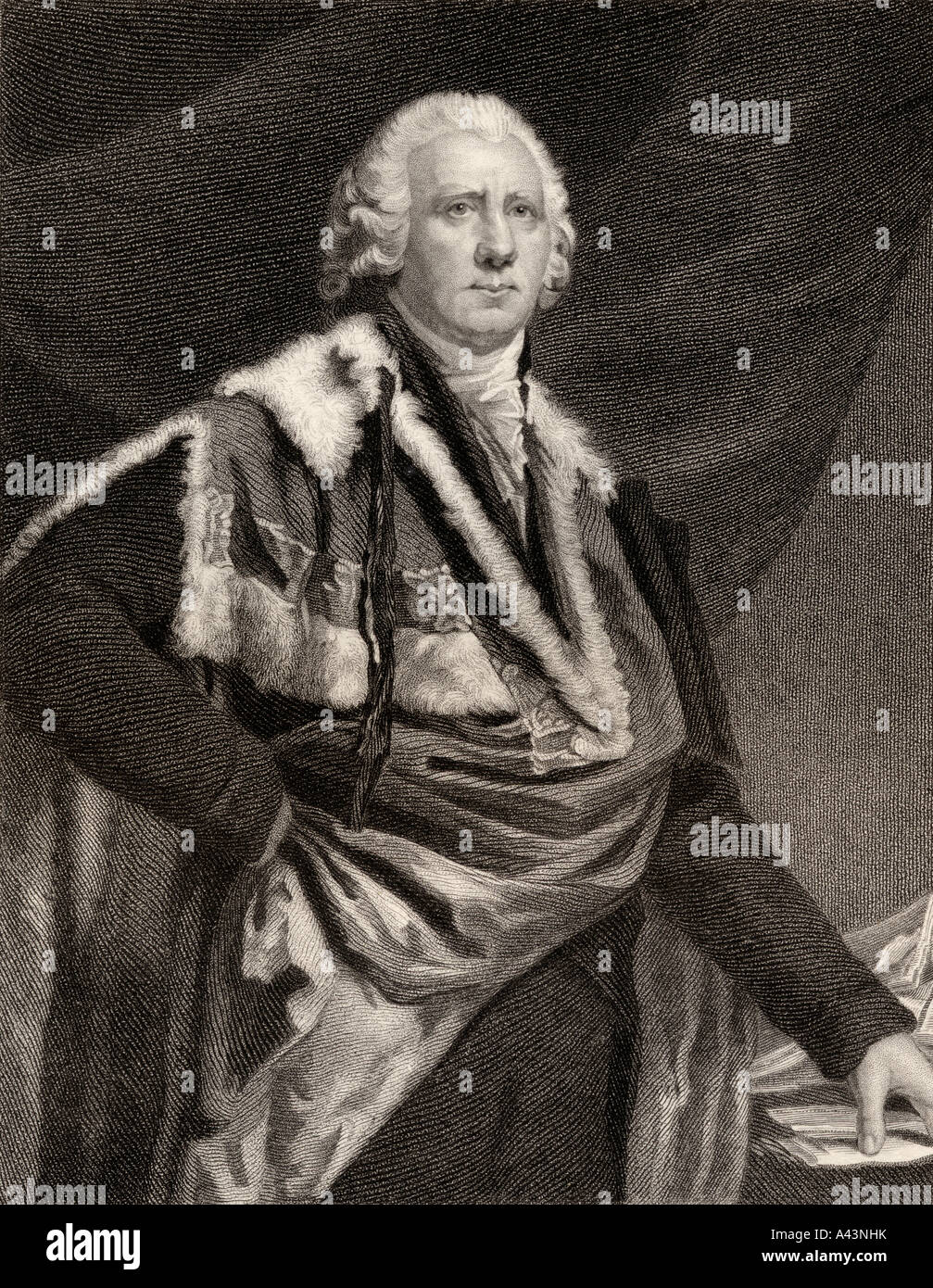 Henry Dundas, 1st Viscount Melville, 1742 bis 1811. Schottischer Rechtsanwalt und Politiker. Stockfoto