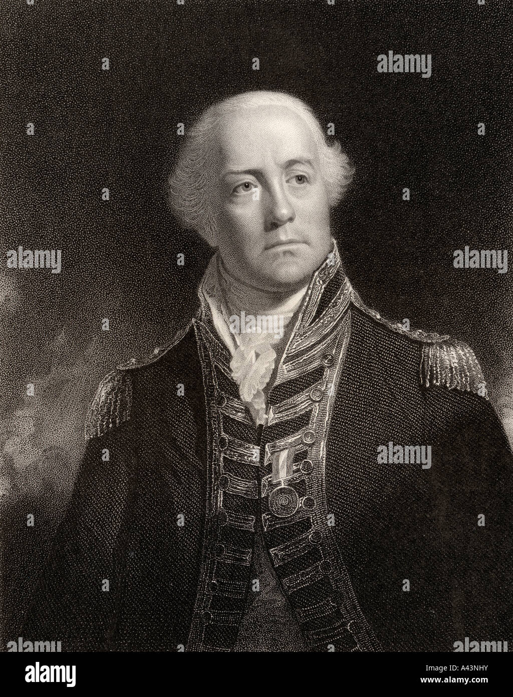 John James Gambier, 1. Baron Gambier, 170-2. Admiral der englischen Royal Navy. Stockfoto