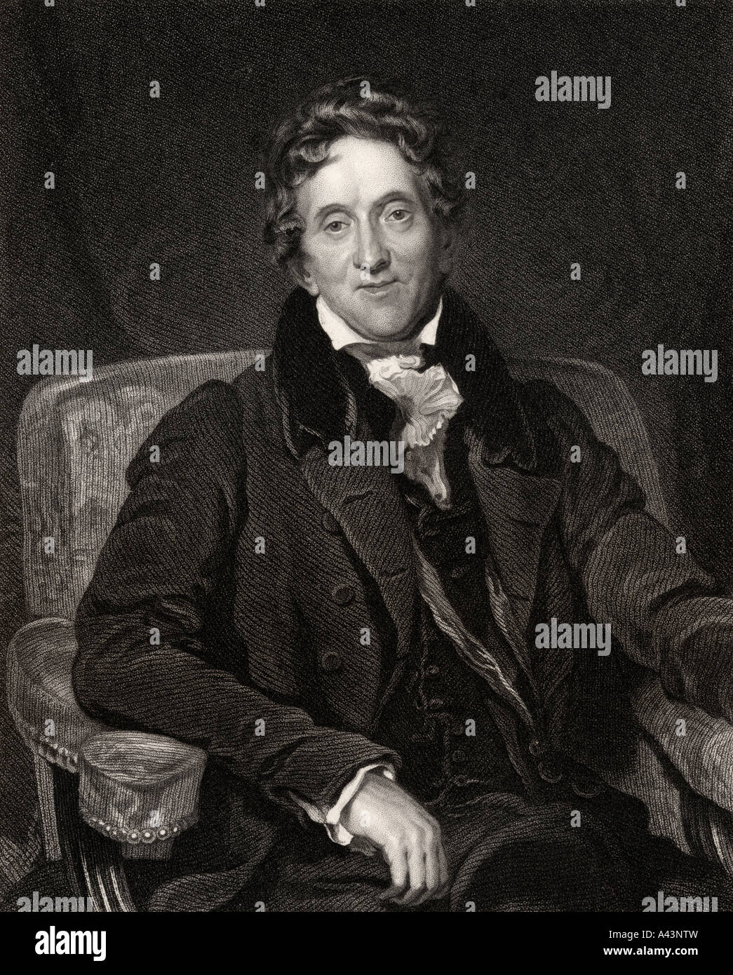 Sir John Soane, 1753 - 1837. Englischer Architekt. Stockfoto