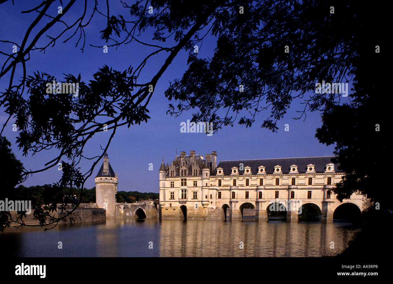 Chenonceau Französisch Schloss Loire Schloss Frankreich Stockfoto
