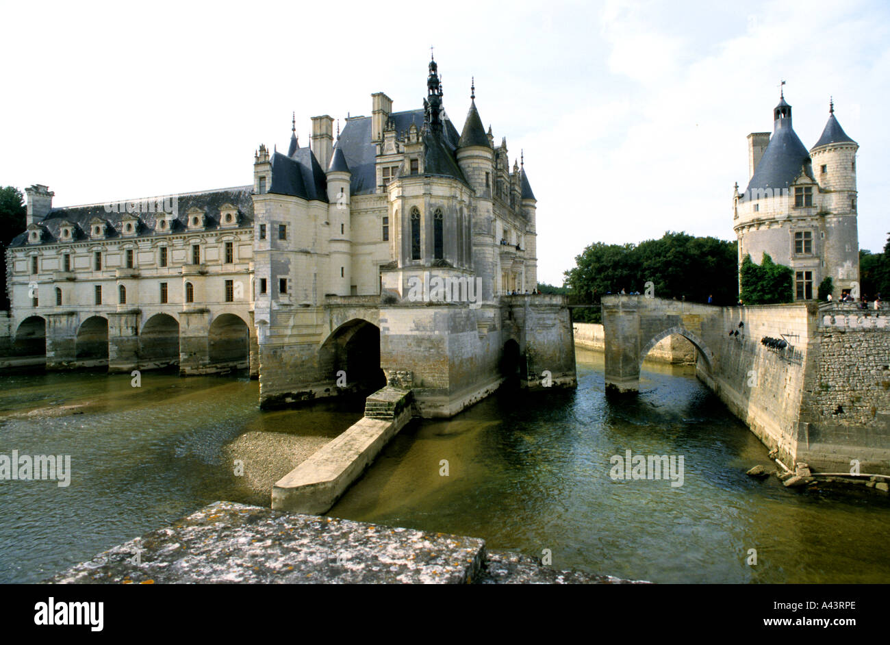 Chenonceau Französisch Schloss Loire Schloss Frankreich Stockfoto