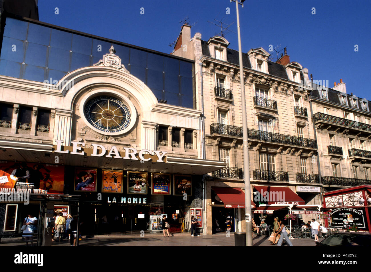 Dijon-Kino-Film Frankreich Französisch Stockfoto