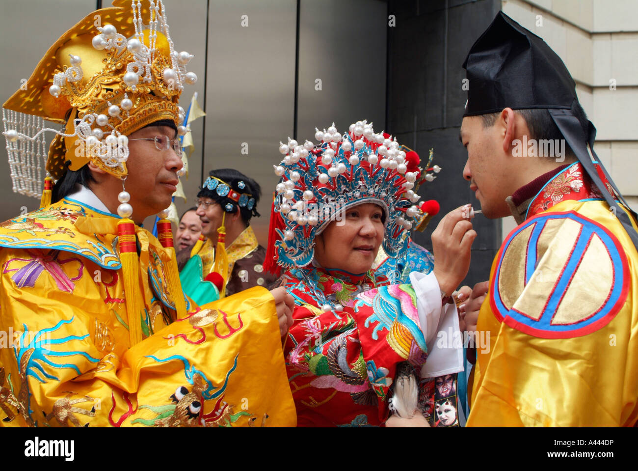 Chinesisches Neujahr London 2007 Nr. 8 Stockfoto