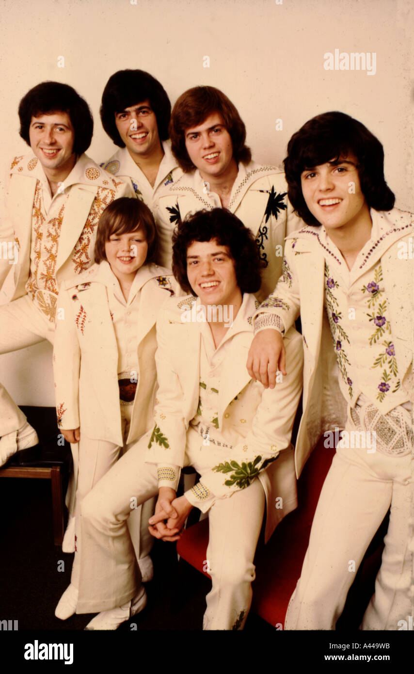 OSMONDS U.S.-Gruppe Stockfoto