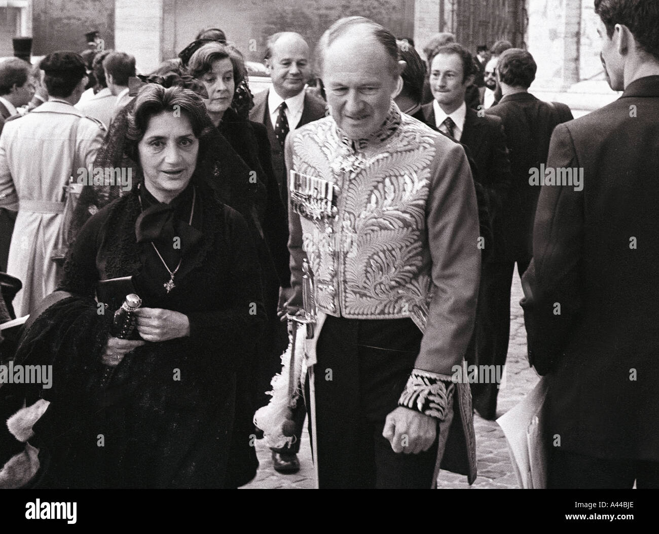 Herzog von Norfolk in Rom für die Einweihung von Papst Johannes Paul II Stockfoto