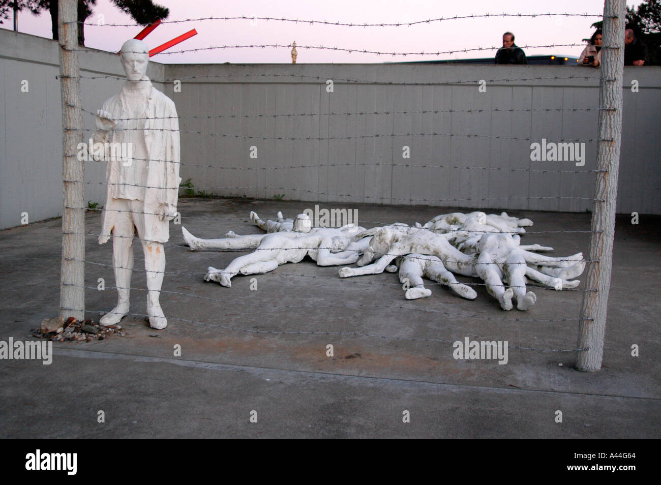 San Francisco Holocaust Memorial Skulpturen, Kalifornien USA Stockfoto