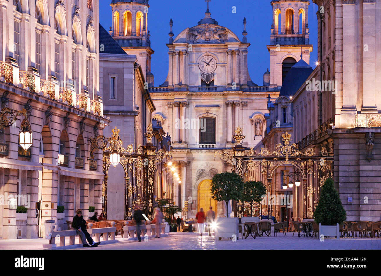 Frankreich, Lothringen, Stadt NANCY, die PLACE STANISLAS Stockfotografie - Alamy
