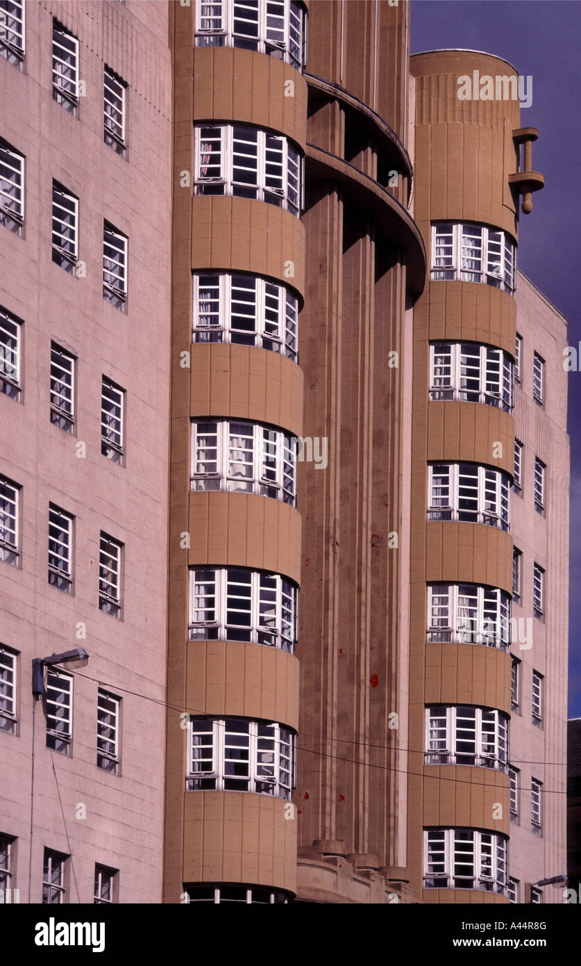 Baird Haus Art Deco Gebäude einmal Beresford Hotel Sauchiehall Street Glasgow Stockfoto
