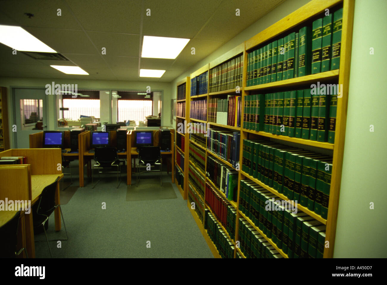 Gefangnis Bibliothek Stillwater Minnesota Stockfoto Bild