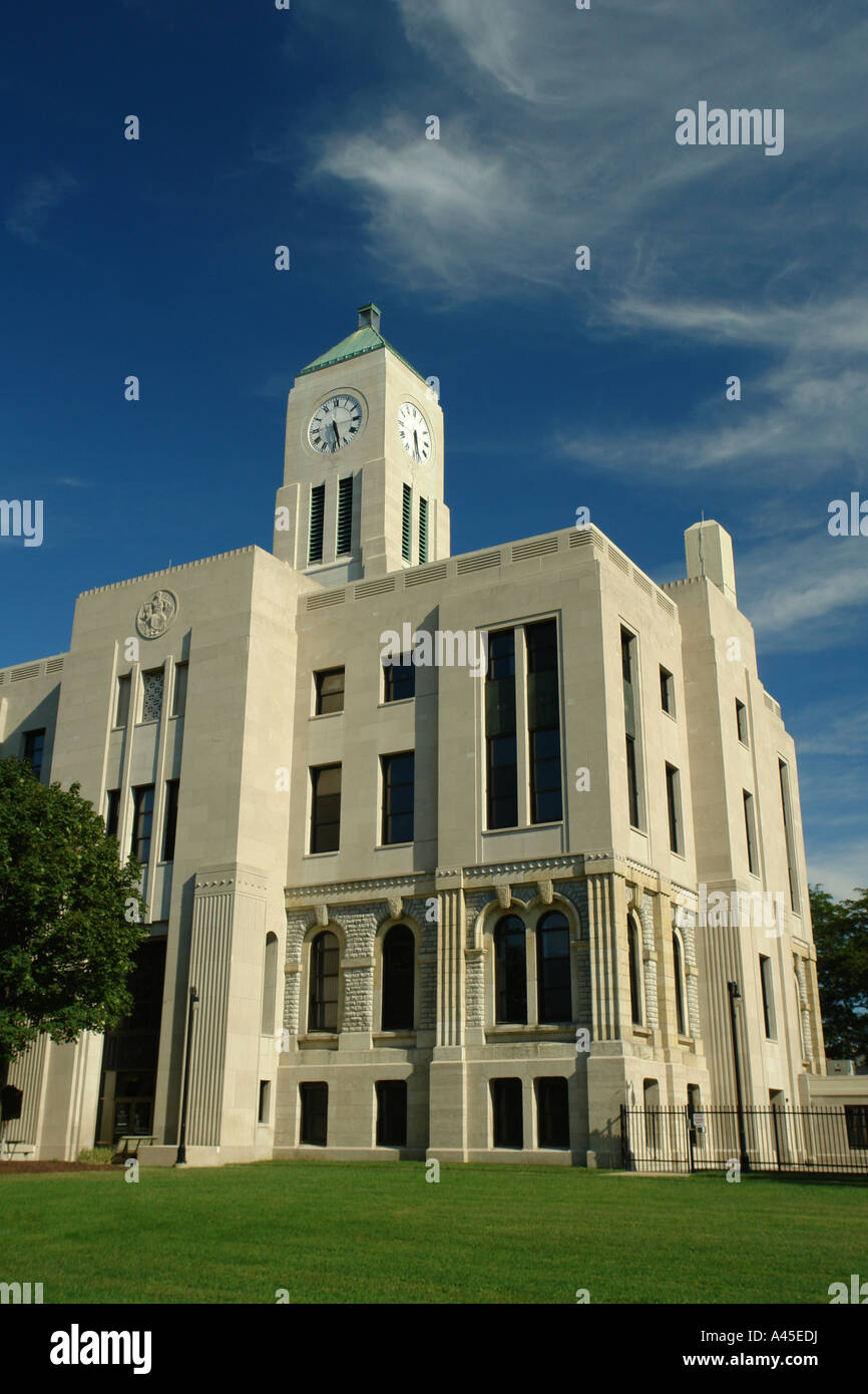 AJD57755, Sandusky, OH, Ohio-Erie County Courthouse Stockfoto