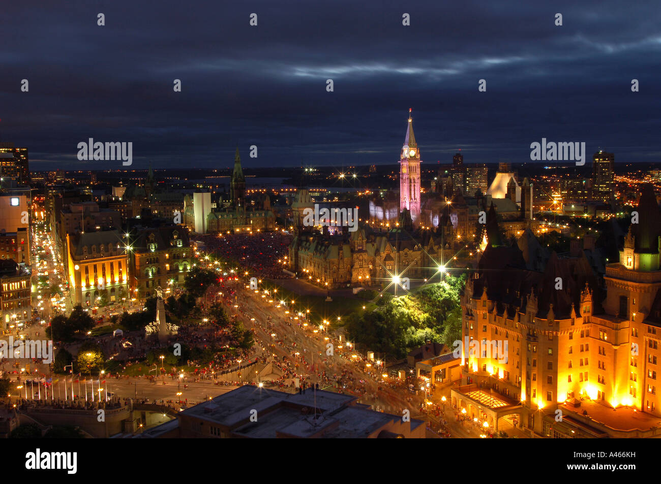 Canada Day in Ottawa, Kanada. Stockfoto