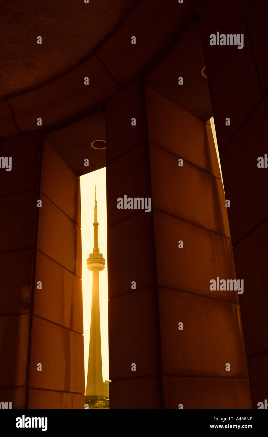 Kanadische Städte, CN Tower, Toronto Kanada. Stockfoto