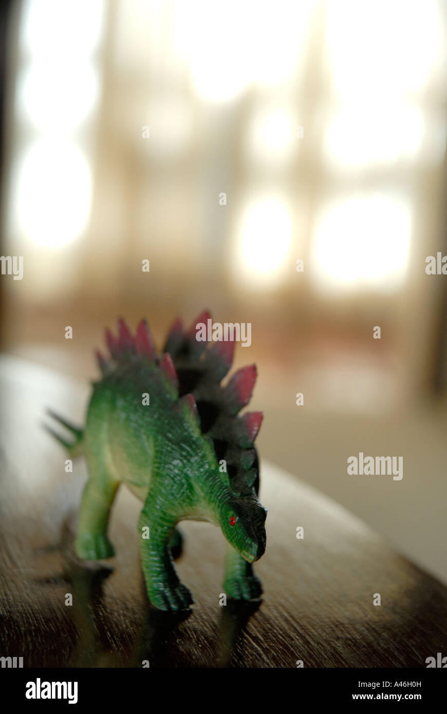 Spielzeug Dinosaurier Stockfoto