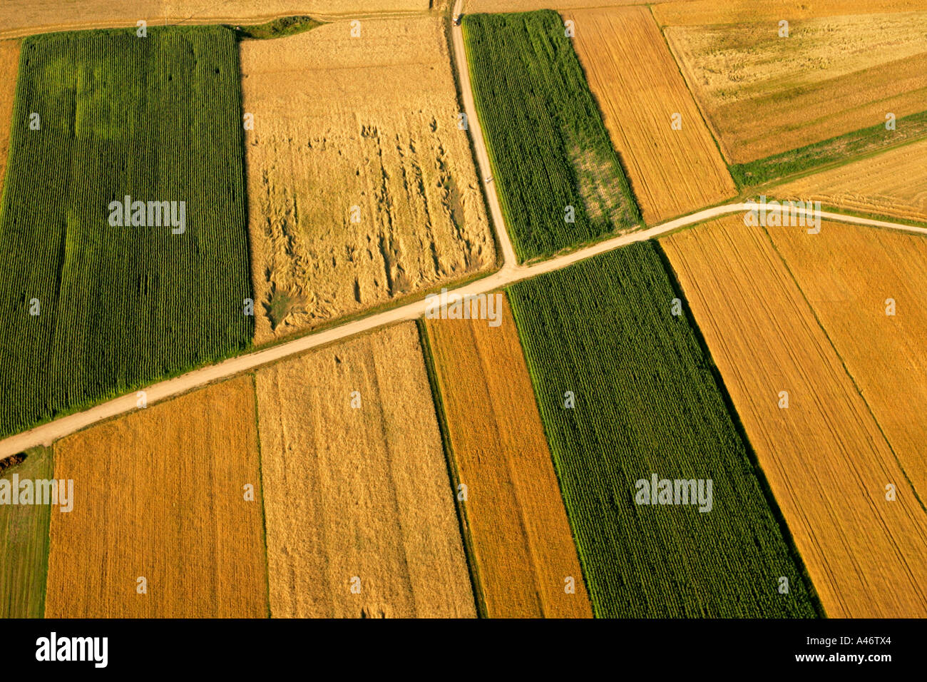 Agrarland Stockfoto