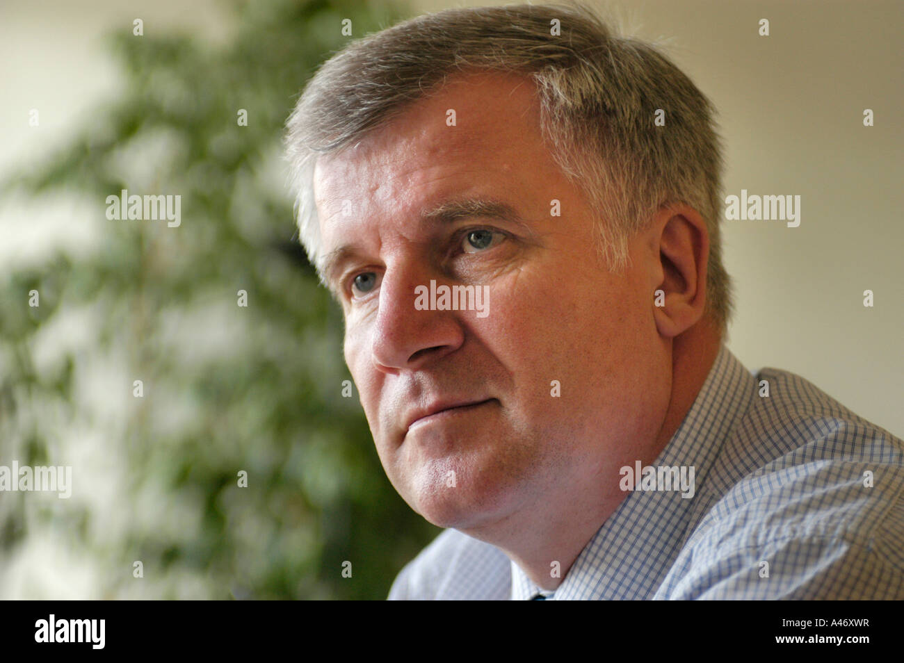 Horst Seehofer, stellvertretender Vorsitzender der CDU/CSU Stockfoto