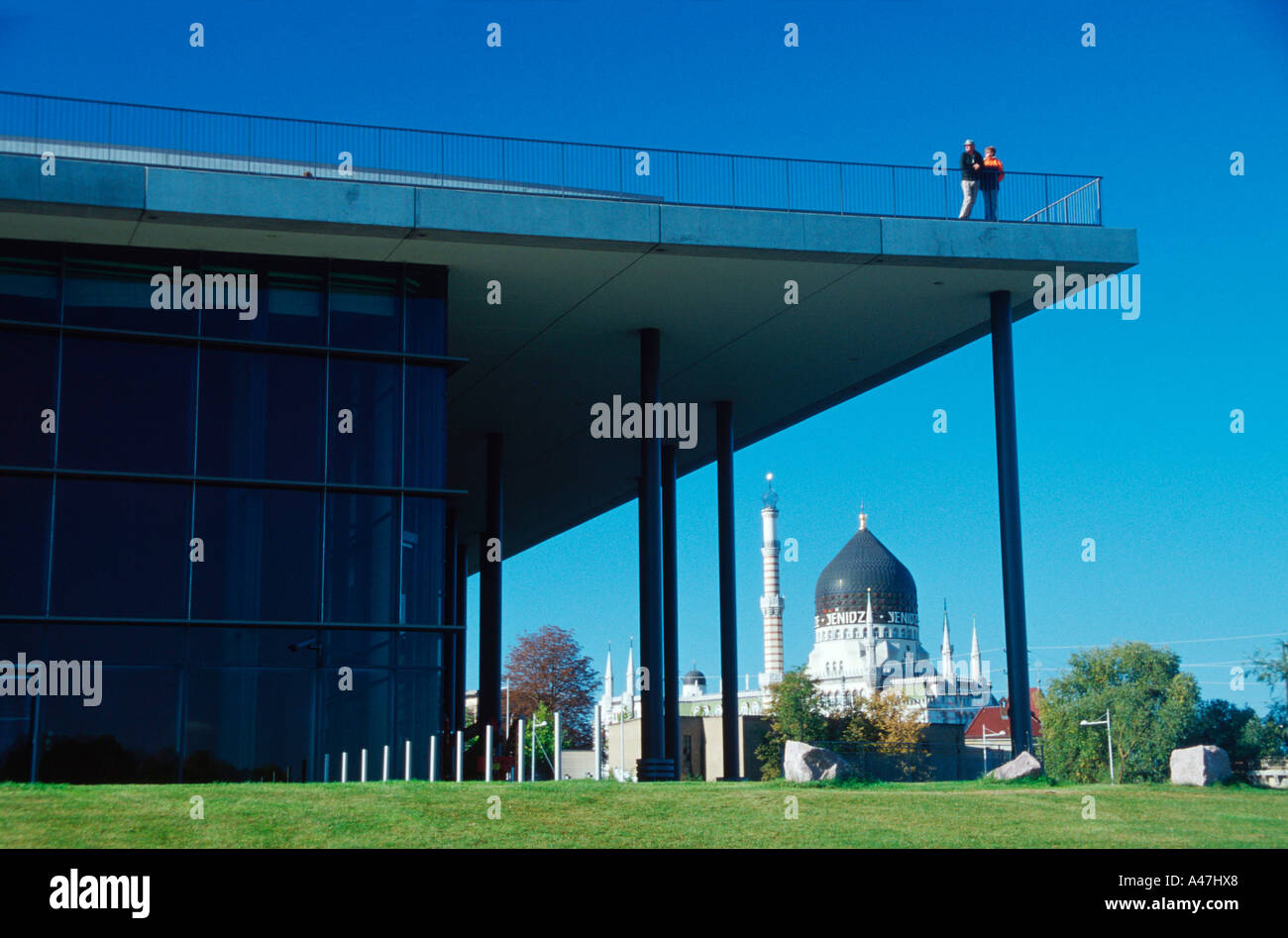 Internationales Congress Centrum ICC Dresden Stockfoto